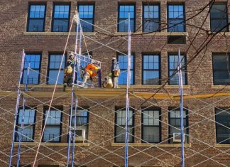 Temporary Roofs and Weather Protection Scaffolding for Commercial Jobs scaffold in Doncaster
