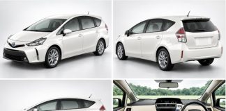 Toyota Prius Alpha из Японии большой гибрид для семьи который расходует как компактный автомобиль prius alpha купить